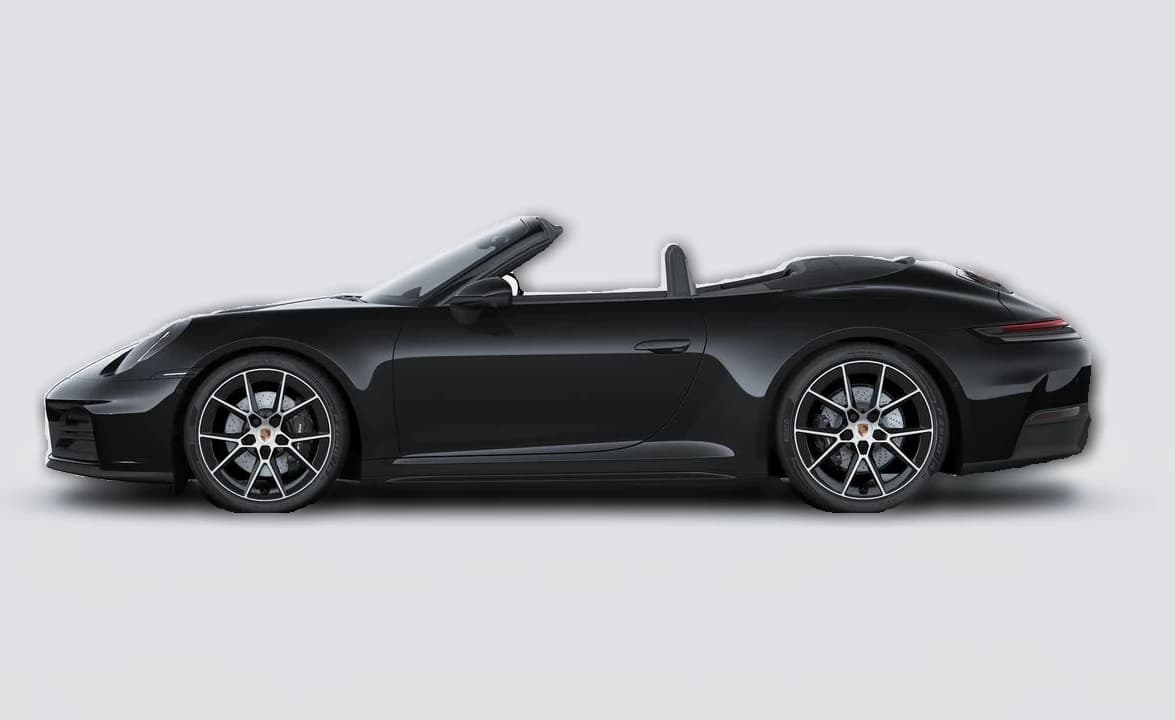 Porsche 911 Carrera T Cabriolet 2027 — side view