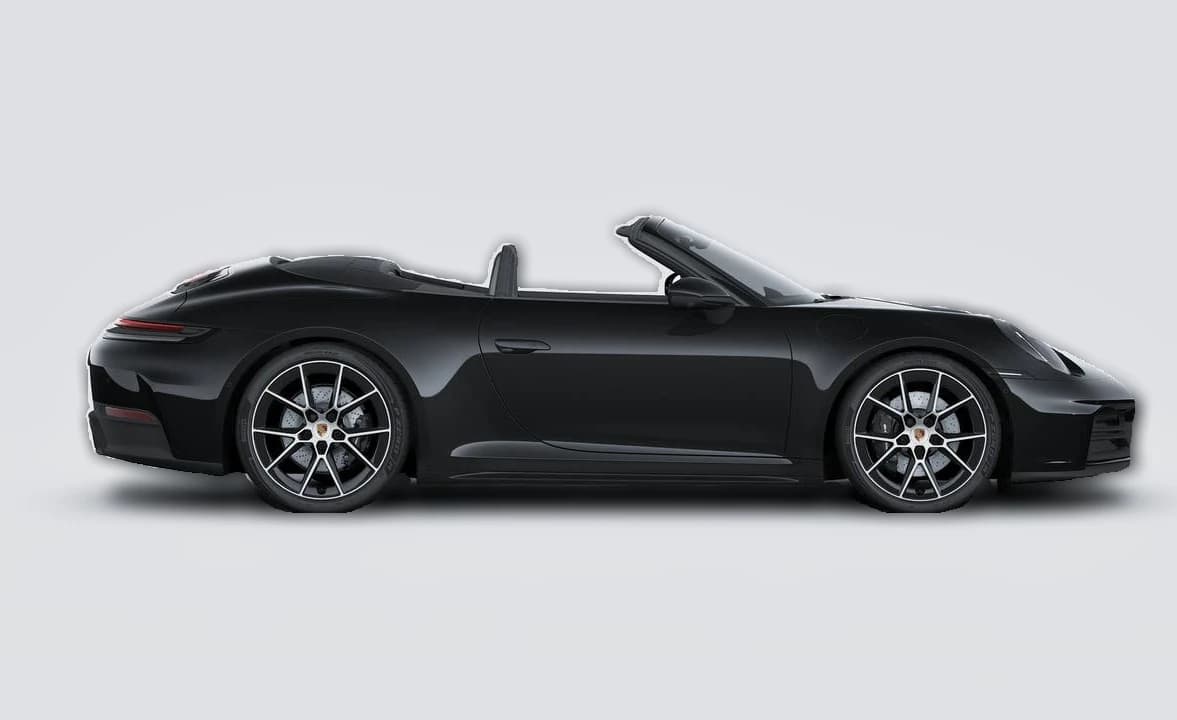 Porsche 911 Carrera T Cabriolet 2027 — side view