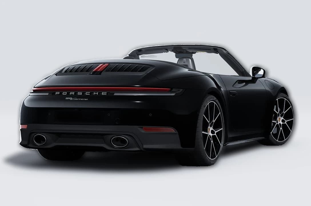 Porsche 911 Carrera T Cabriolet 2027 — side view