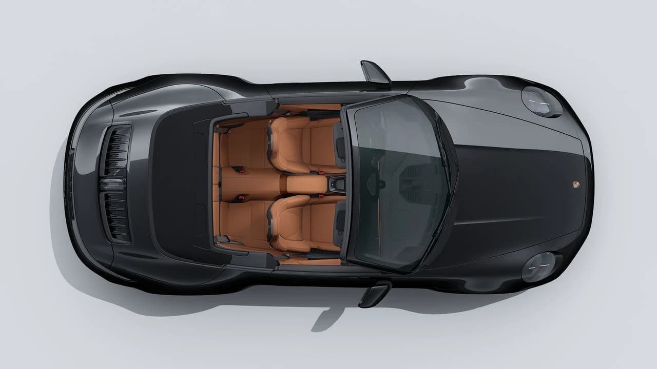 Porsche 911 Carrera GTS Cabriolet 2027 — side view
