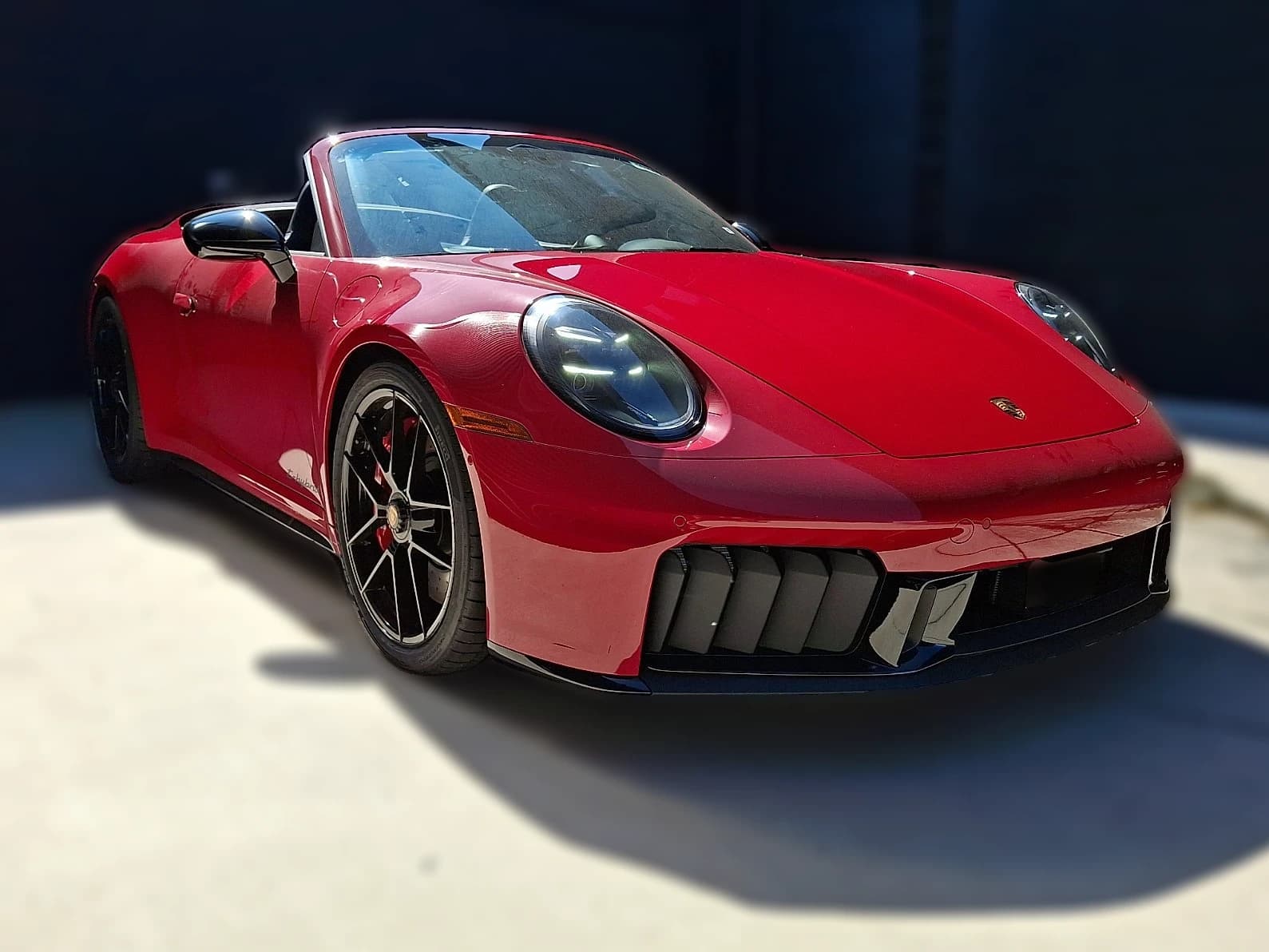 Porsche 911 Carrera 4 GTS Cabriolet 2026 — side view