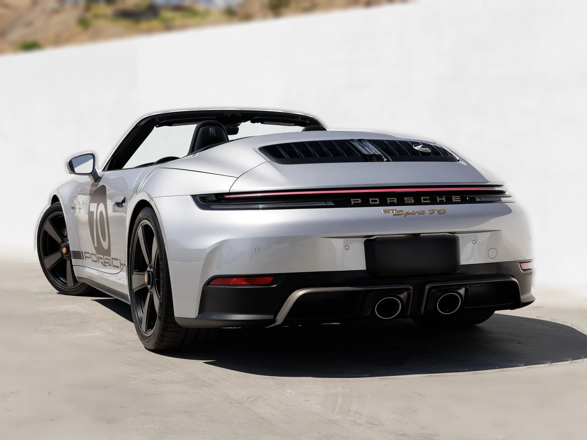 Porsche 911 Carrera 4 GTS Cabriolet 2026 — side view