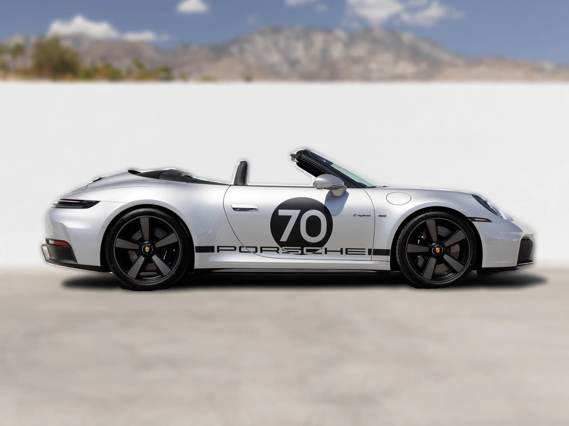 Porsche 911 Carrera 4 GTS Cabriolet 2026 — side view