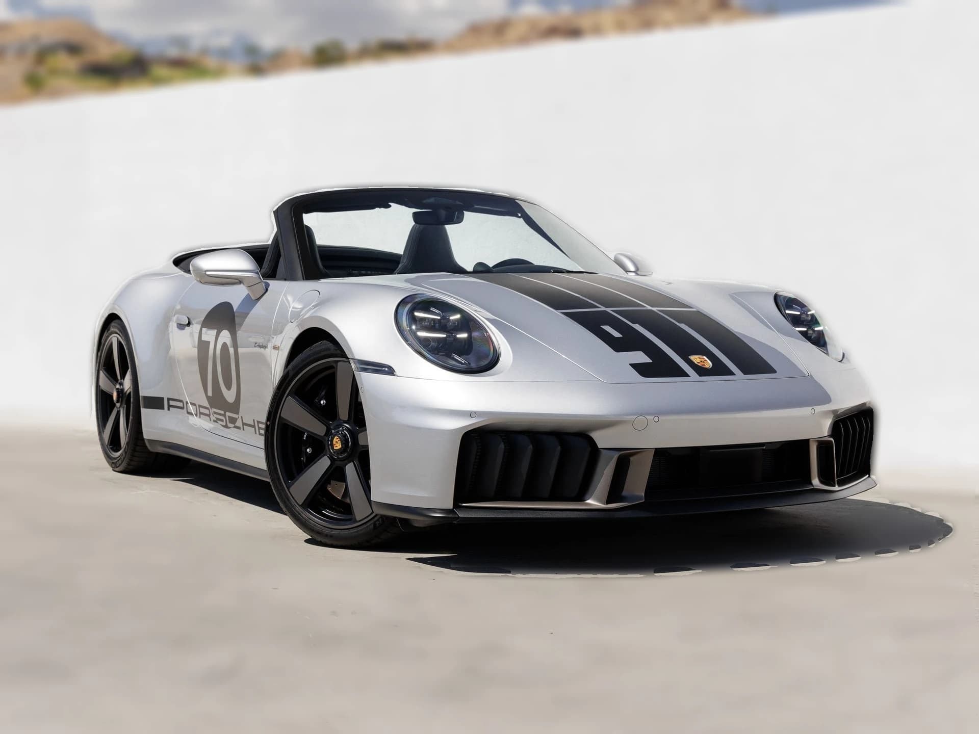 Porsche 911 Carrera 4 GTS Cabriolet 2026 — side view