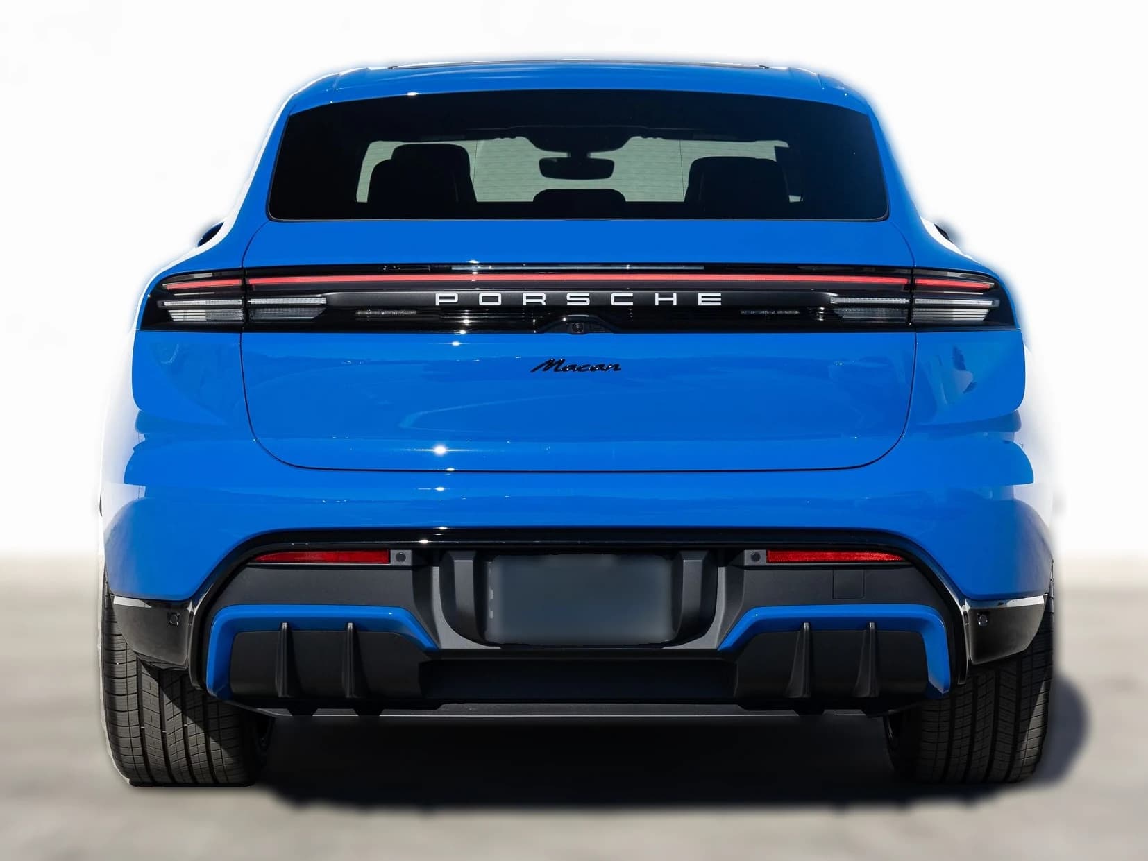 Porsche Macan Electric RWD 2026 — side view