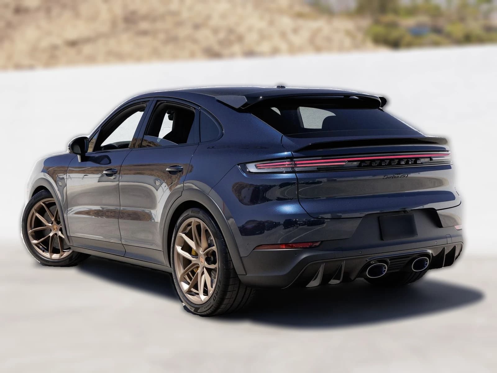 Porsche Cayenne Turbo GT Coupe AWD 2026 — side view