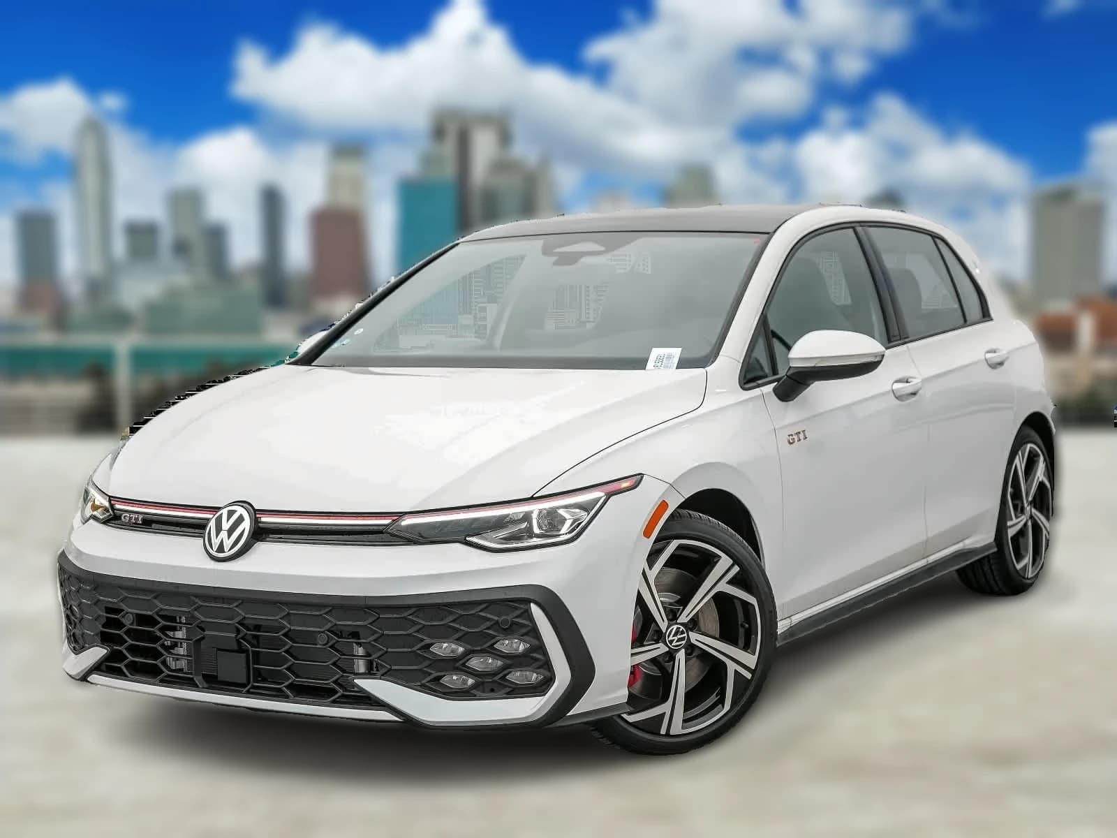 Volkswagen Golf GTI SE 2.0T DSG 2026 — side view