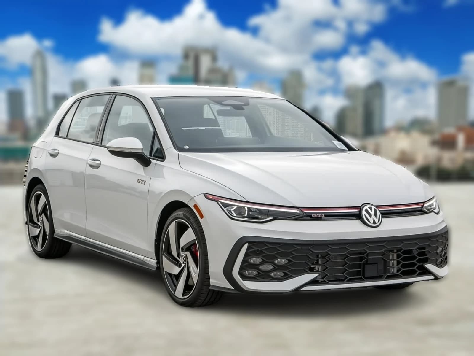 Volkswagen Golf GTI S 2.0T DSG 2026 — side view