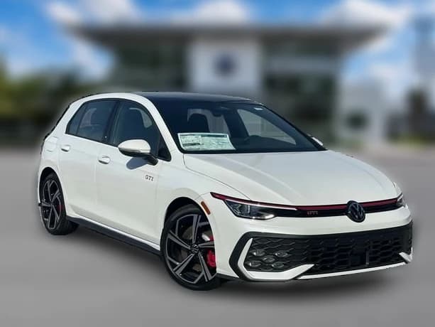 Volkswagen Golf GTI SE 2.0T DSG 2026 — side view
