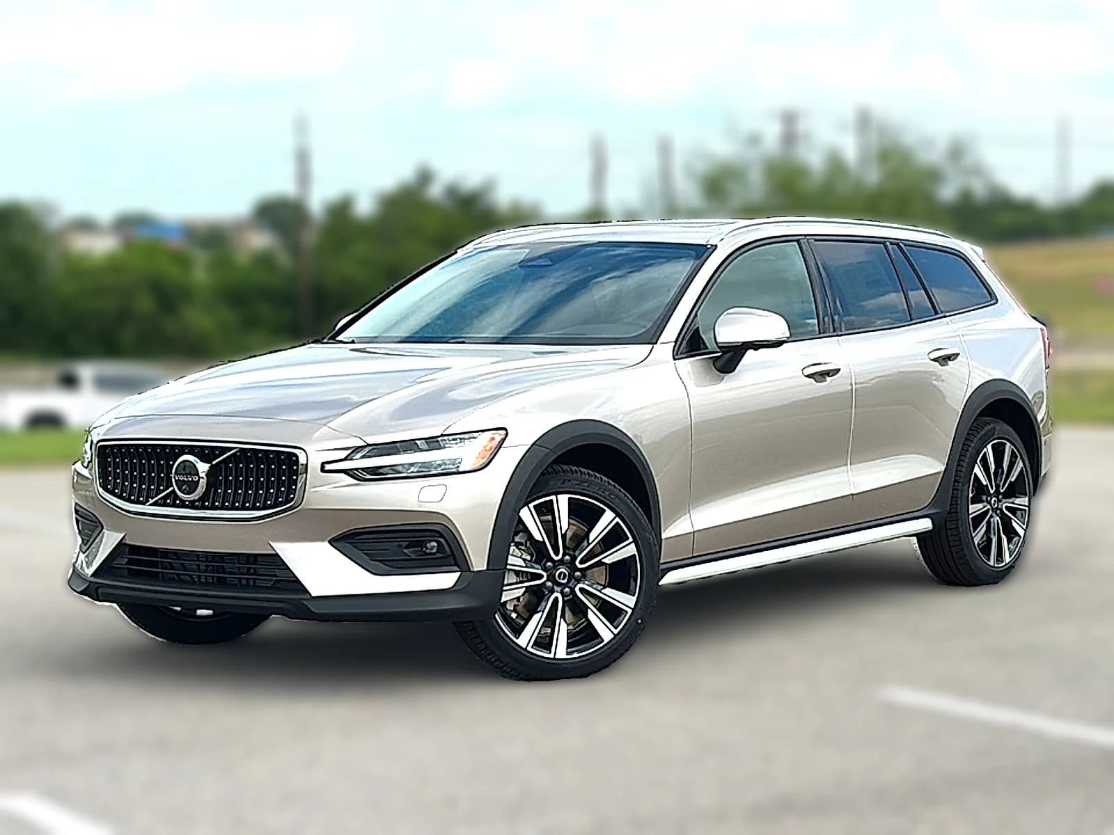 Volvo V60 Cross Country Ultra B5 AWD 2026 — side view