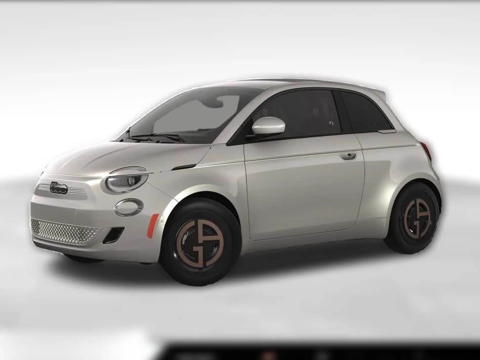 FIAT 500e Giorgio Armani FWD 2025 — side view