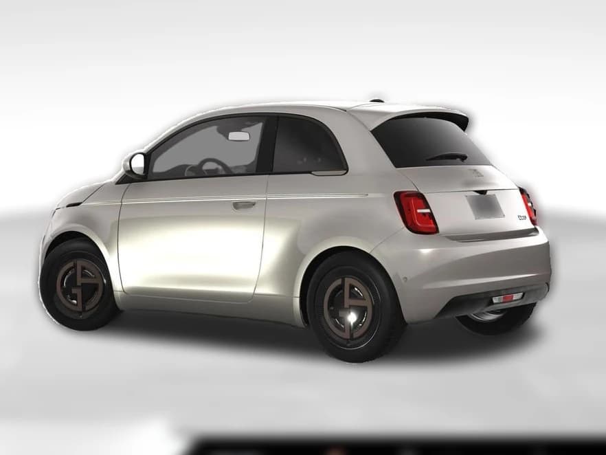 FIAT 500e Giorgio Armani FWD 2025 — side view