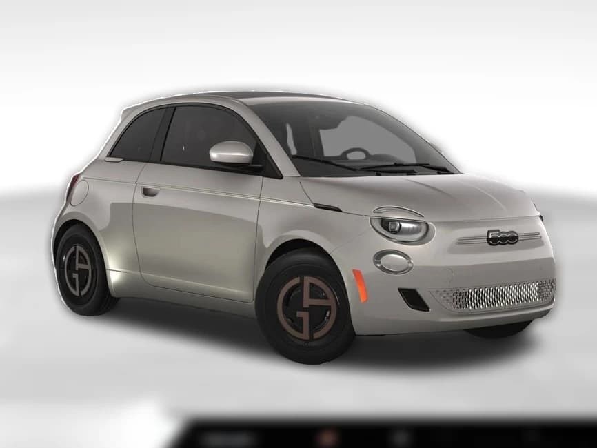 FIAT 500e Giorgio Armani FWD 2025 — side view