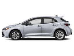 Toyota Corolla Hatchback SE CVT (Natl) 2027 — side view