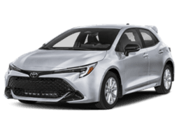 Toyota Corolla Hatchback SE CVT (Natl) 2027 — front view