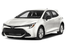 Toyota Corolla Hatchback SE CVT (Natl) 2027 — front view