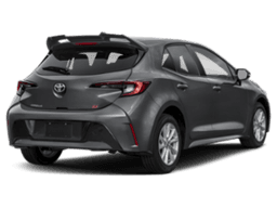 Toyota Corolla Hatchback SE CVT (Natl) 2027 — rear view