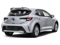 Toyota Corolla Hatchback SE CVT (Natl) 2027 — rear view