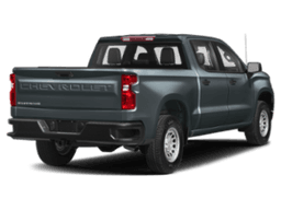 Chevrolet Silverado 1500 4WD Crew Cab 147" Custom Trail Boss 2024 — rear view