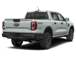 Ford Ranger XLT 4WD SuperCrew 5' Box 2024 — rear view