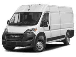 Ram ProMaster Cargo Van Tradesman 3500 Super High Roof Ext 159" WB w/Pass 2024 — front view