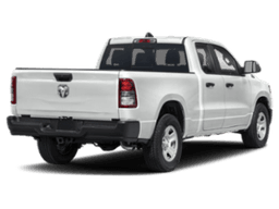 Ram 1500 Tradesman 4x4 Quad Cab 6'4" Box 2024 — rear view