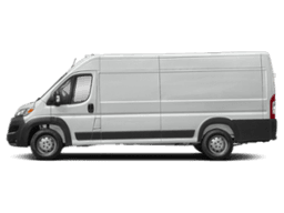 Ram ProMaster Cargo Van Tradesman 3500 High Roof 159" WB EXT w/Pass Seat 2024 — side view