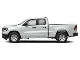 Ram 1500 Tradesman 4x4 Quad Cab 6'4" Box 2024 — side view