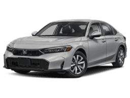 Honda Civic Sedan LX CVT 2026 — front view