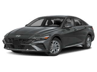 Hyundai Elantra Hybrid Blue Sedan Hyundai Elantra Hybrid Blue Sedan