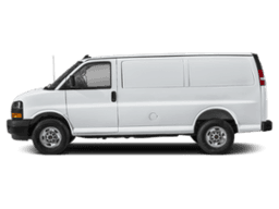 GMC Savana Cargo Van Work Van RWD 2500 135" 2026 — side view