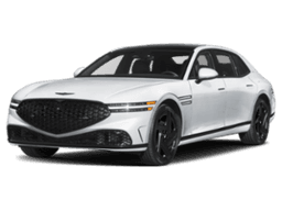 Genesis G90 3.5T e-SC Prestige Black AWD 2026 — front view