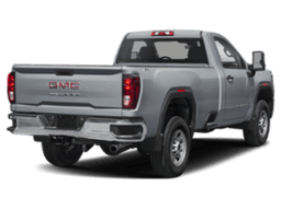GMC Sierra 3500HD SLE 4WD Reg Cab 142" 2026 — rear view