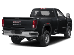 GMC Sierra 3500HD SLE 4WD Reg Cab 142" 2026 — rear view