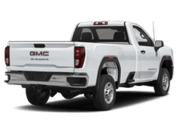 GMC Sierra 2500HD Pro 4WD Reg Cab 142" 2026 — rear view