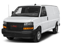 GMC Savana Cargo Van Work Van RWD 2500 135" 2026 — front view