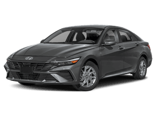Hyundai Elantra Hybrid Blue Sedan Hyundai Elantra Hybrid Blue Sedan