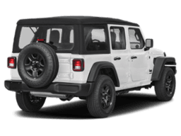 Jeep Wrangler Sport 4 Door 4x4 2026 — rear view