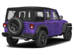 Jeep Wrangler Sport 4 Door 4x4 2026 — rear view