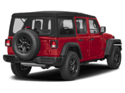 Jeep Wrangler Sahara 4 Door 4x4 2026 — rear view