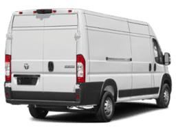 Ram ProMaster Cargo Van Tradesman 3500 High Roof 159" WB EXT w/Pass Seat 2025 — rear view