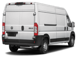 Ram ProMaster Cargo Van Tradesman 2500 High Roof 159" WB w/Pass Seat 2025 — rear view