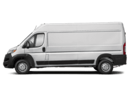 Ram ProMaster Cargo Van Tradesman 2500 High Roof 159" WB w/Pass Seat 2025 — side view