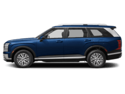 Hyundai Palisade Hybrid Blue SEL 7P FWD 2027 — side view