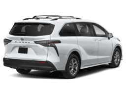 Toyota Sienna XLE FWD 8-Passenger (Natl) 2026 — rear view