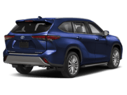 Toyota Highlander Hybrid Platinum AWD (Natl) 2026 — rear view