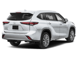 Toyota Highlander Platinum AWD (Natl) 2026 — rear view