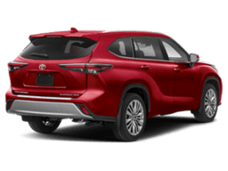 Toyota Highlander Platinum AWD (Natl) 2026 — rear view