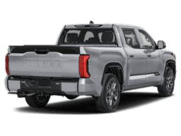 Toyota Tundra 4WD Platinum Hybrid CrewMax 5.5' Bed (Natl) 2026 — rear view