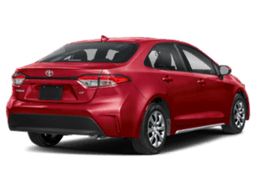 Toyota Corolla LE CVT (Natl) 2026 — rear view